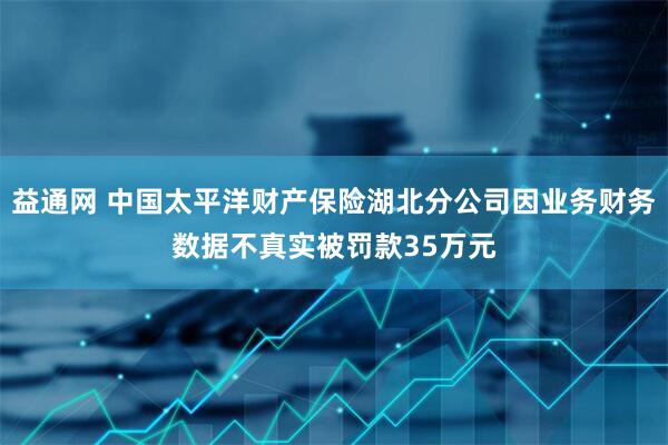 益通网 中国太平洋财产保险湖北分公司因业务财务数据不真实被罚款35万元